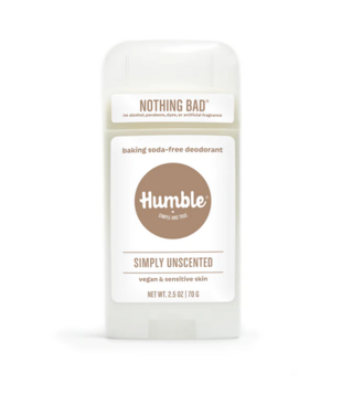 Humble Brands Deodorant Vegan Sensitive Simply Unscented, 2.5oz