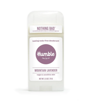 Humble Brands Deodorant Vegan Sensitive Mountain Lavender, 2.5oz