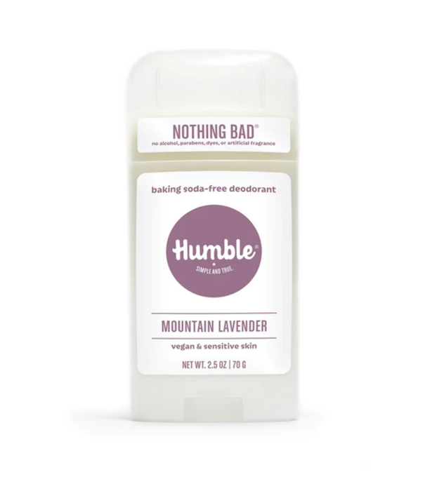 Humble Brands Deodorant Vegan Sensitive Mountain Lavender, 2.5oz