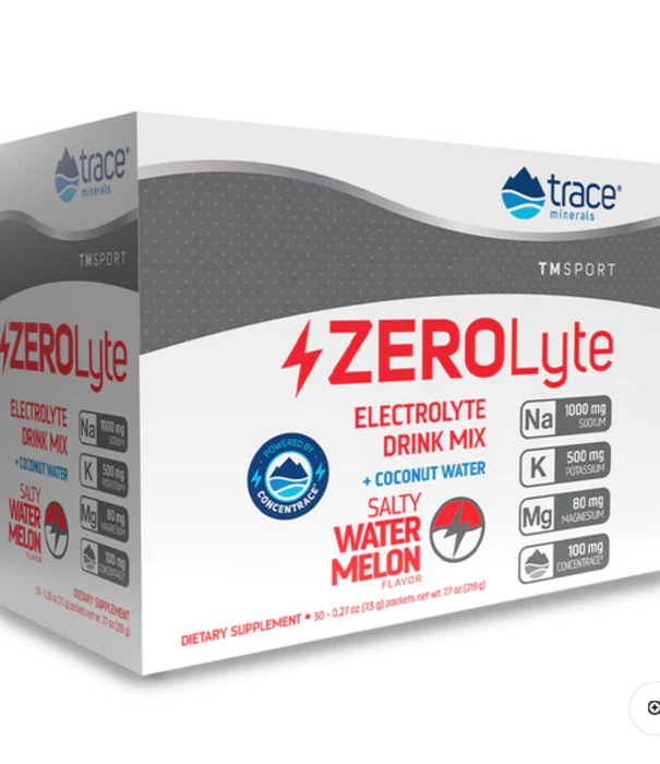 Trace Minerals ZeroLyte Watermelon, 30ct