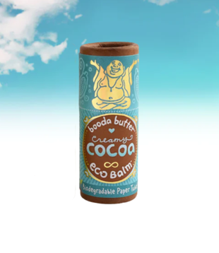 Booda Butter Eco Balm, Cocoa, 0.3oz.