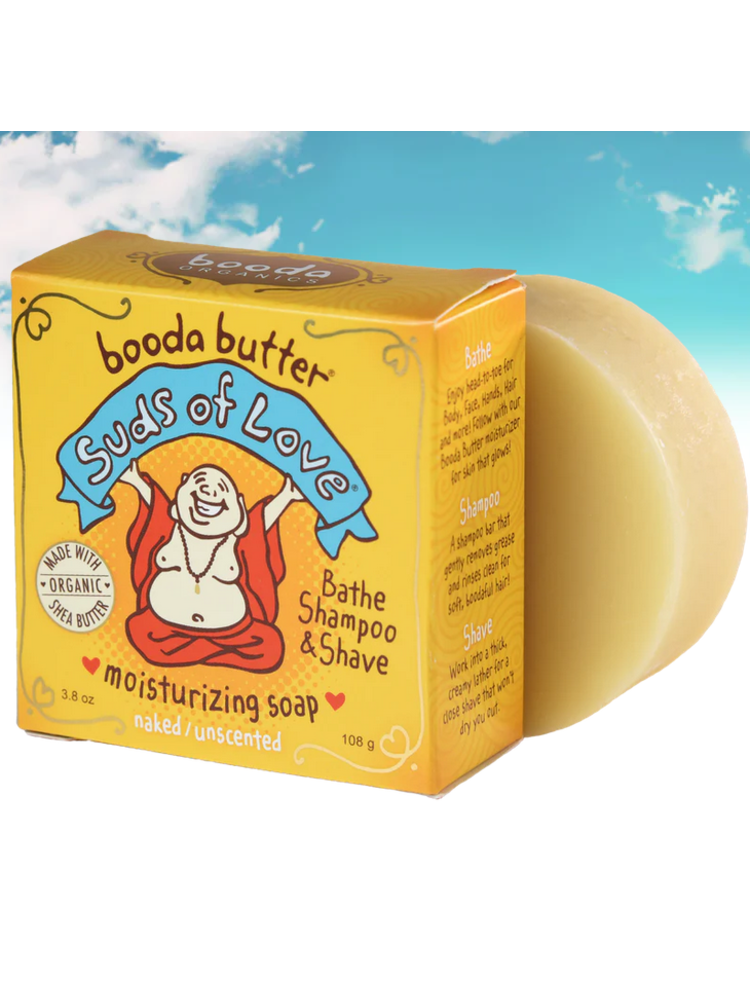 Booda Butter Suds of Love, Organic, 3.8oz.