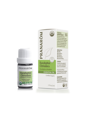 PRANAROM Pranarom Organic Eucalyptus Citriodora Essential Oil, 5ml