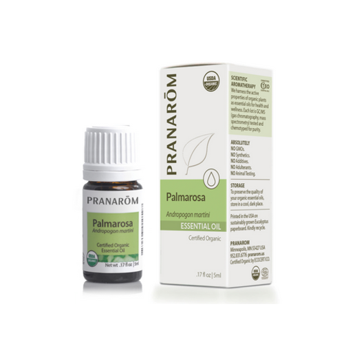 Pranarom Organic Palmarosa Oil, 5ml