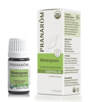 Pranarom Organic Wintergreen Oil, 5ml