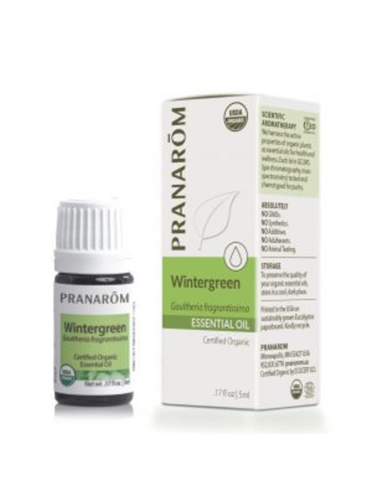 Pranarom Organic Wintergreen Oil, 5ml