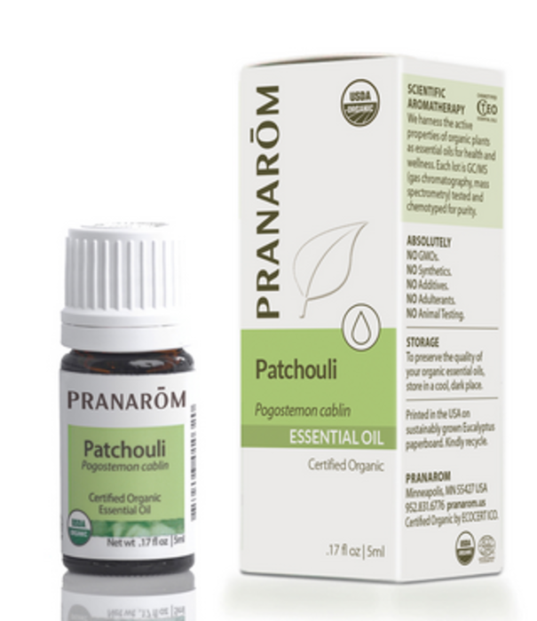 Pranarom Organic Patchouli Oil, 5ml