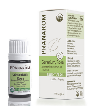 Pranarom Organic Geranium Oil, 5ml