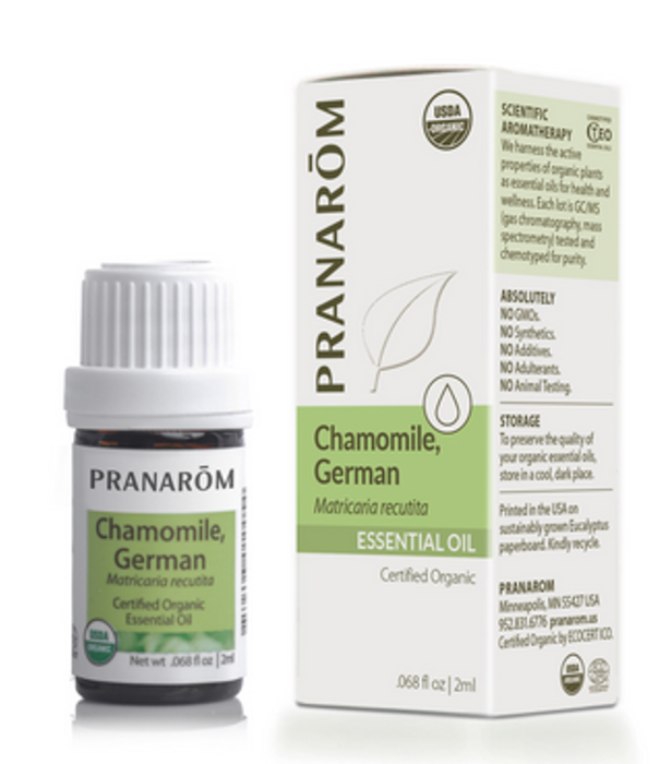 Pranarom Organic Chamomile German Oil, 2ml