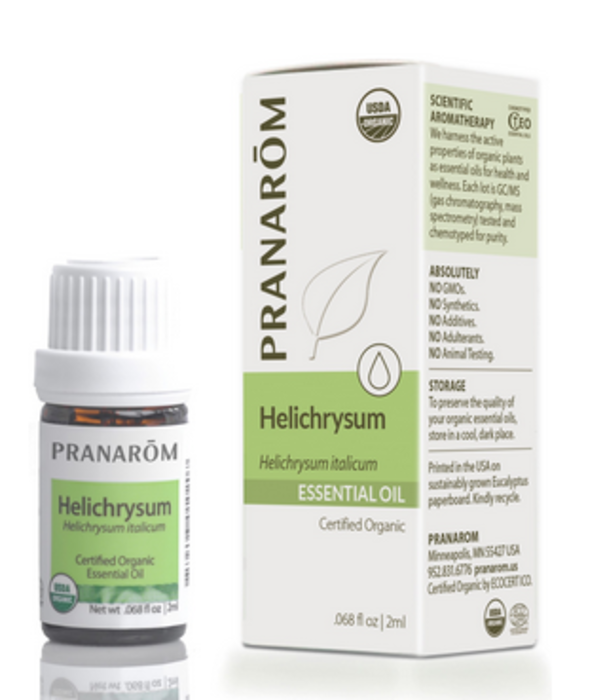 Pranarom Organic Helichrysum Oil, 5ml.