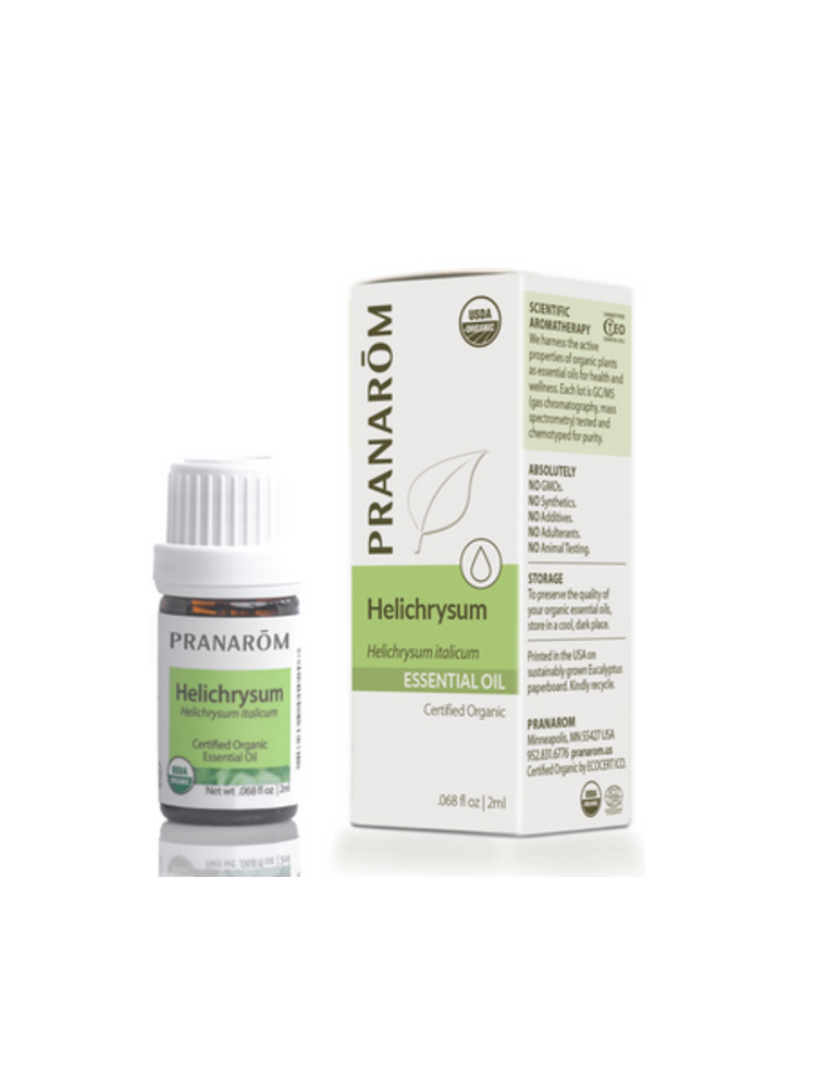 Pranarom Organic Helichrysum Oil, 5ml.