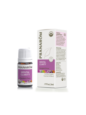 Pranarom Organic Mental Clarity, 5ml.