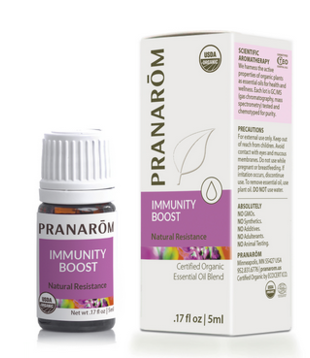 Pranarom Organic Immunity Boost Essential Oil Blend, 5ml