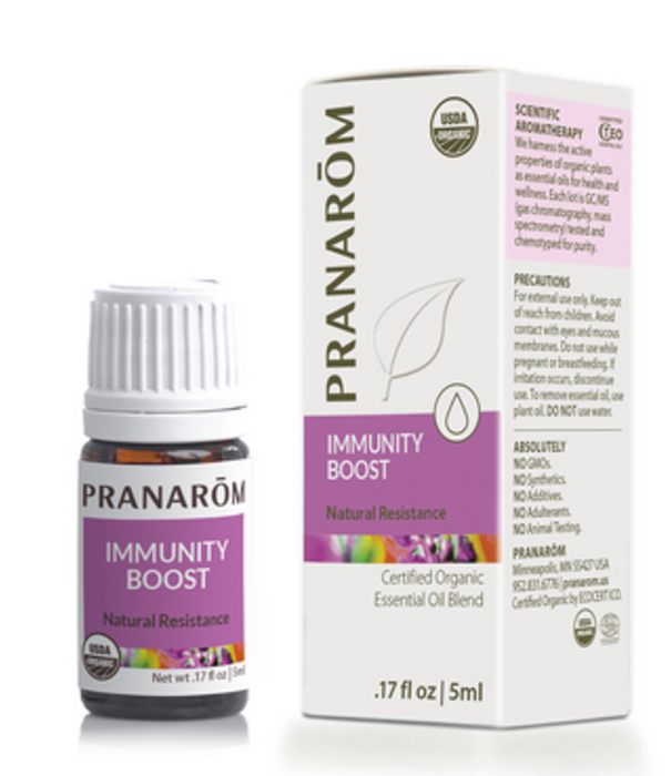 PRANAROM Pranarom Organic Immunity Boost, 5ml.