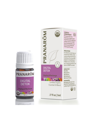 Pranarom Organic Digital Detox, 5ml