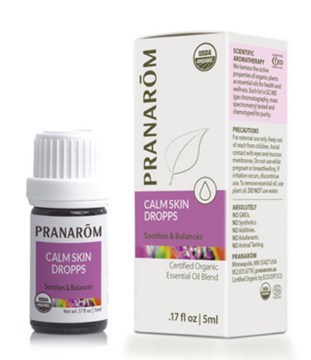 Pranarom Organic Calm Skin Drops, 5ml