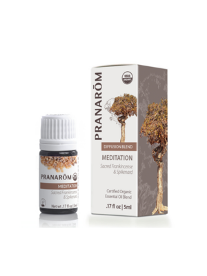 Pranarom Organic Meditation Diffusion Blend, 5ml