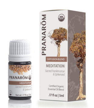 Pranarom Organic Meditation Diffusion Blend, 5ml