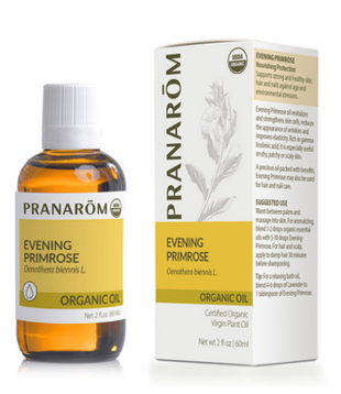Pranarom Organic Evening Primrose Virgin Plant Oil, 60ml.