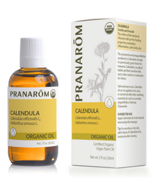 Pranarom Organic Calendula Virgin Plant Oil, 60ml