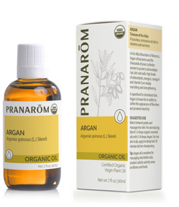 Pranarom Organic Argan Virgin Plant Oil, 60ml