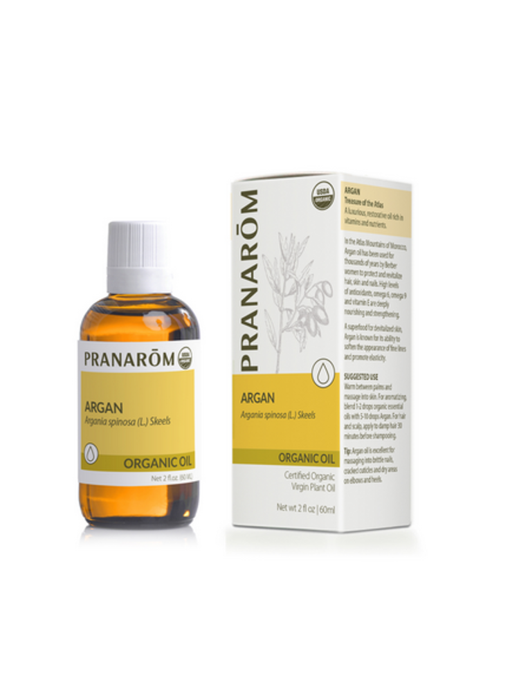 Pranarom Organic Argan Virgin Plant Oil, 60ml