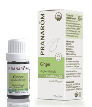 Pranarom Organic Ginger Oil, 5ml.