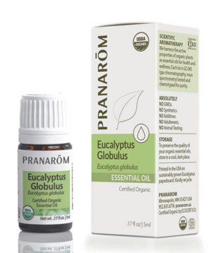 Pranarom Organic Eucalyptus Globulus Essential Oil, 5ml