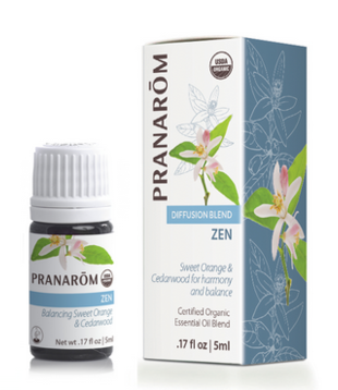 Pranarom Organic Zen Diffusion Blend, 5ml