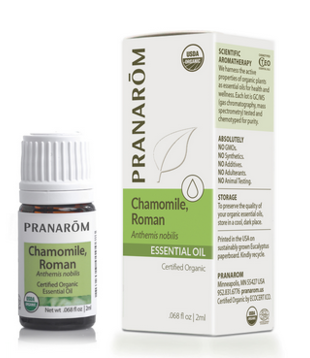 Pranarom Organic Chamomile Roman Oil, 2ml.