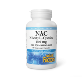 Natural Factors NAC 500mg, 90vc