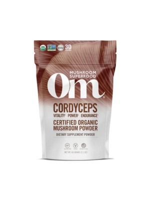 OM Mushroom Om Mushroom Cordyceps Mushroom Superfood Powder, 100g