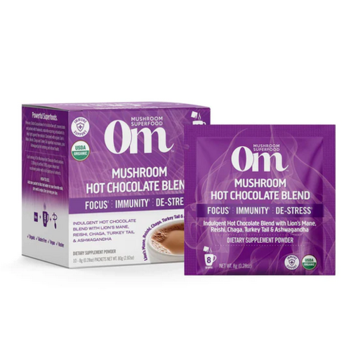 OM Mushroom Om Mushroom Powdered Hot Chocolate, 10ct. - T