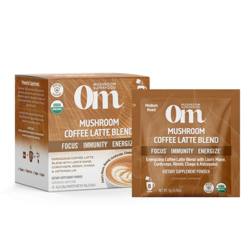 OM Mushroom Om Mushroom Powdered Coffee Latte, Single