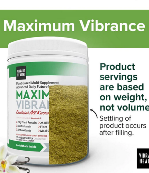 Vibrant Health Vibrant Health Maximum Vibrance, 22.1oz. (vanilla)