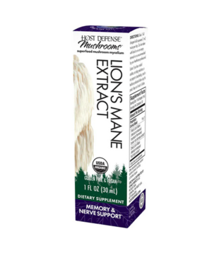 Host Defense Lion's Mane Extract, 1oz.