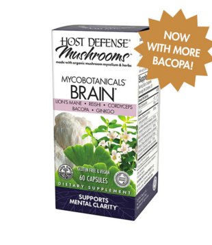Host Defense MycoBotanicals Brain. 60ct