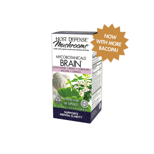 HOST DEFENSE Host Defense MycoBotanicals Brain. 60ct