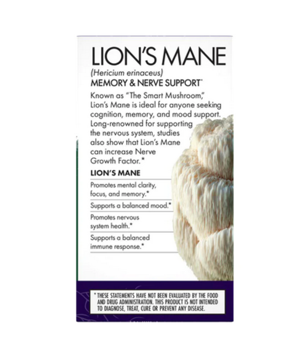 HOST DEFENSE Host Defense Lion's Mane, 60cp