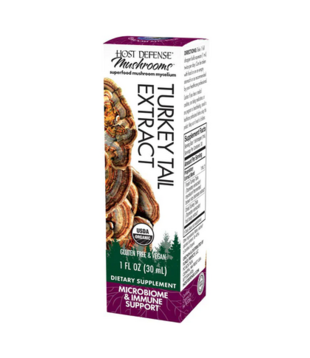 Host Defense Turkey Tail Extract, 1oz. SOO