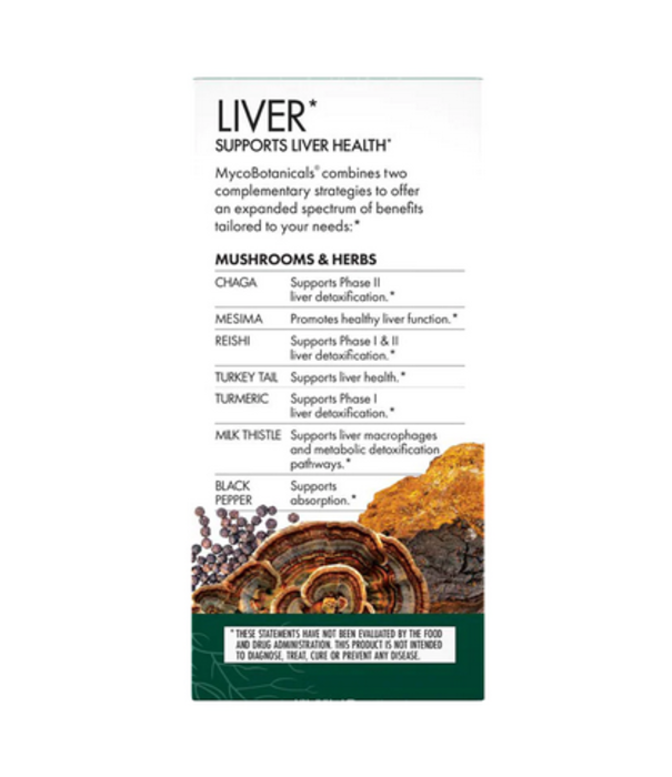 HOST DEFENSE Host Defense MycoBotanicals Liver, 60cp