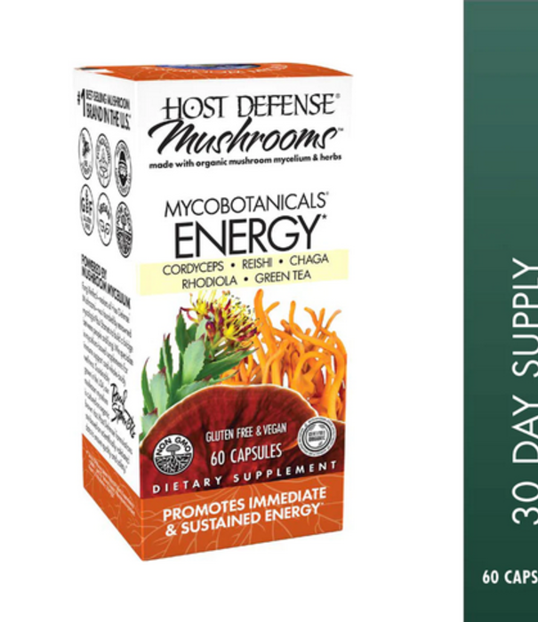 HOST DEFENSE Host Defense MycoBotanicals Energy, 60cp