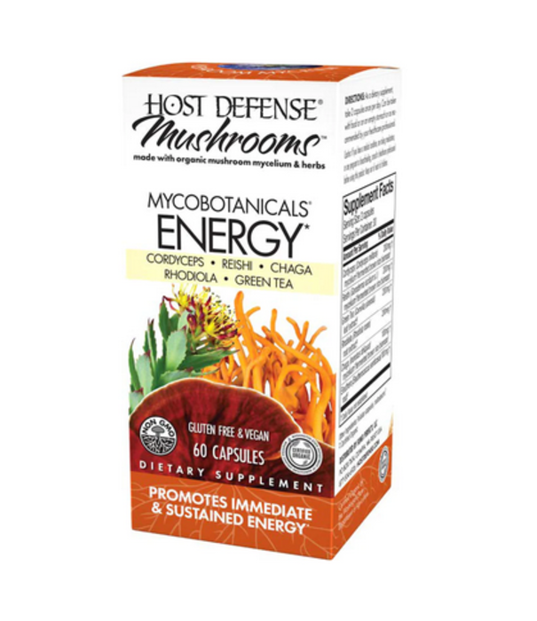 HOST DEFENSE Host Defense MycoBotanicals Energy, 60cp
