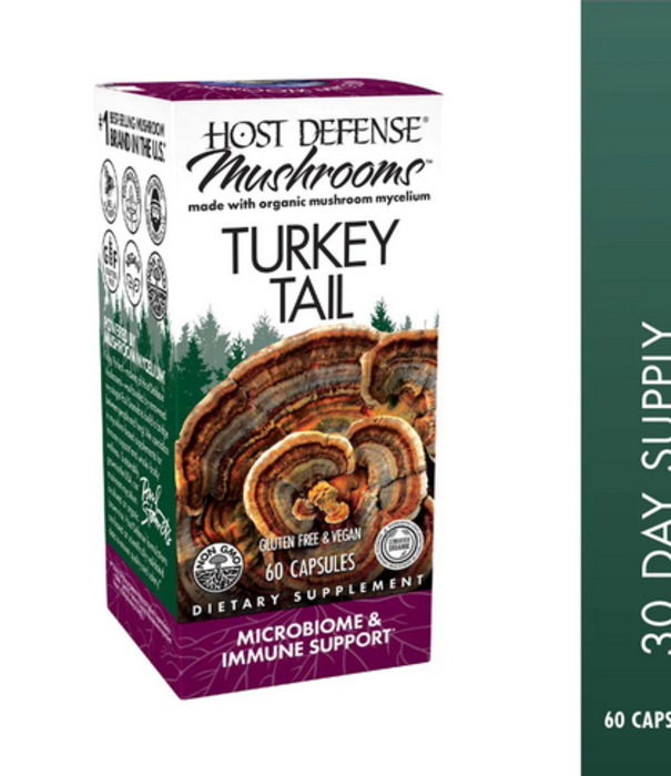 HOST DEFENSE Host Defense Turkey Tail, 120cp