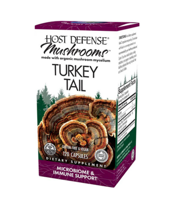 HOST DEFENSE Host Defense Turkey Tail, 120cp