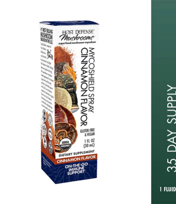 HOST DEFENSE Host Defense Mycoshield Spray, Cinnamon, 1oz.