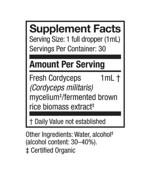 HOST DEFENSE Host Defense Cordyceps Extract, 1oz.