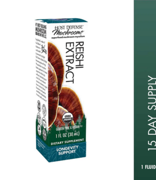 Host Defense Reishi Extract, 1oz.