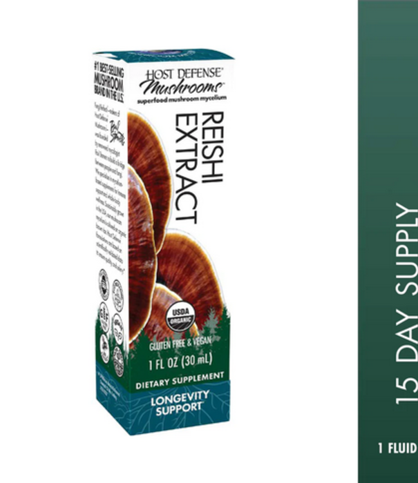 HOST DEFENSE Host Defense Reishi Extract, 1oz.