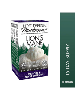 HOST DEFENSE Host Defense Lion's Mane 30ct